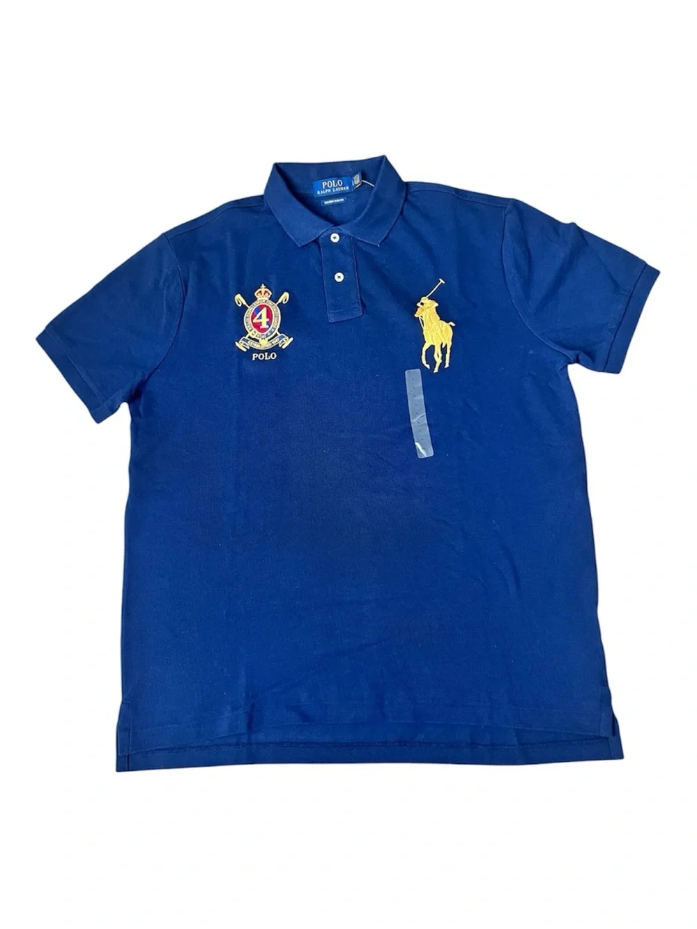 Polo Ralph Lauren Blue Short-Sleeve Polo Shirt